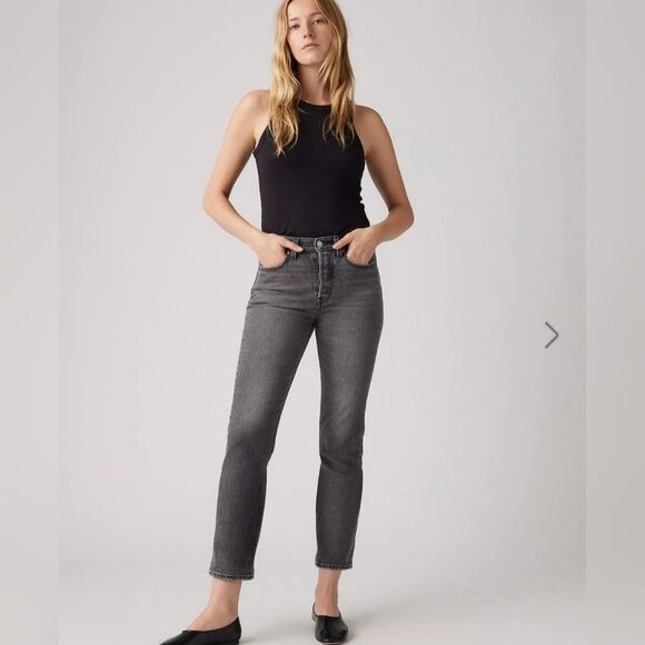 Levi's Denim - Levi's Gray Ankle Jeans for Women